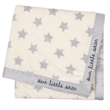 Boys Stars Plush Blanket-Gerber Childrenswear Wholesale