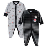2-Pack Baby Boys Penguin Thermal Sleep N' Plays-Gerber Childrenswear Wholesale