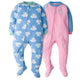2-Pack Toddler Girls Owl Blanket Sleepers-Gerber Childrenswear Wholesale
