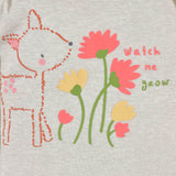 3-Pack Baby Girls Floral Deer Long Sleeve Onesies® Bodysuits-Gerber Childrenswear Wholesale