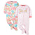 2-Pack Baby Girls Princess Sleep 'N Plays-Gerber Childrenswear Wholesale