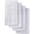 4-Pack Baby Neutral White Prefold Birdseye Diaper-Gerber Childrenswear Wholesale