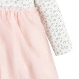 Baby & Toddler Girls Leopard Long Sleeve Tulle Dress-Gerber Childrenswear Wholesale