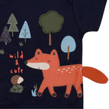 5-Pack Baby Boys Fox Short Sleeve Onesies® Bodysuits-Gerber Childrenswear Wholesale