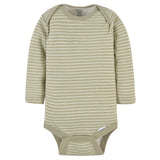3-Pack Baby Boys Deer Long Sleeve Onesies® Bodysuits-Gerber Childrenswear Wholesale