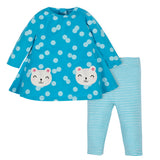 2-Piece Baby Girls Bear Dress and Legging Set-Gerber Childrenswear Wholesale