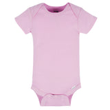 8-Pack Baby Neutral Pastel Rainbow Short Sleeve Onesies® Bodysuits-Gerber Childrenswear Wholesale