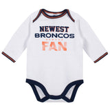 Baby Boys Denver Broncos 3-Piece Bodysuit, Pant and Cap Set-Gerber Childrenswear Wholesale