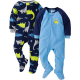 2-Pack Baby & Toddler Boys Dinos Fleece Pajamas-Gerber Childrenswear Wholesale