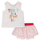 2-Piece Girls Great Day Shorts Set-Gerber Childrenswear Wholesale