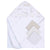 4-Piece Baby Neutral Natural Leaves Hooded Towel & Washcloths Set-Gerber Childrenswear Wholesale