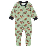 Baby Boys Bear Fleece Pajama-Gerber Childrenswear Wholesale