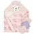4-Piece Girls Bunny Hooded Towel and Washcloths Set-Gerber Childrenswear Wholesale