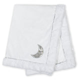 Baby Neutral Moon Plush Blanket-Gerber Childrenswear Wholesale