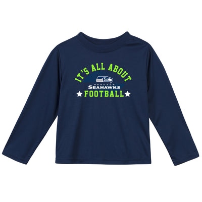 Seattle Seahawks Long Sleeve Tee-Gerber Childrenswear Wholesale