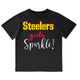 Pittsburgh Steelers Toddler Girls' Short Sleeve Tee-Gerber Childrenswear Wholesale
