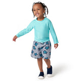 Baby & Toddler Neutral Aqua Rashguard-Gerber Childrenswear Wholesale