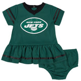 2-Piece New York Jets Dress and Diaper Cover Set-Gerber Childrenswear Wholesale