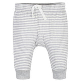 2-Pack Organic Baby Boys Ribbed Joggers-Gerber Childrenswear Wholesale