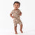 Baby Spotted Leopard Buttery Soft Viscose Made from Eucalyptus Snug Fit Romper-Gerber Childrenswear Wholesale
