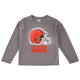 Cleveland Browns Toddler Boys' Long Sleeve Logo Tee-Gerber Childrenswear Wholesale