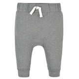 2-Pack Baby Neutral Gray & Black Pants-Gerber Childrenswear Wholesale