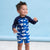 Baby & Toddler Boys Shark Zone Rash Guard-Gerber Childrenswear Wholesale