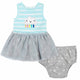 2-Piece Baby Girls Cloud Dress Set-Gerber Childrenswear Wholesale