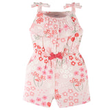 2-Pack Baby & Toddler Girls Cherry Kisses Tank Rompers-Gerber Childrenswear Wholesale