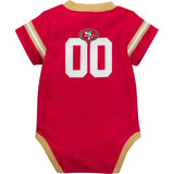 Baby Boys 49Ers Short Sleeve Jersey Bodysuit-Gerber Childrenswear Wholesale