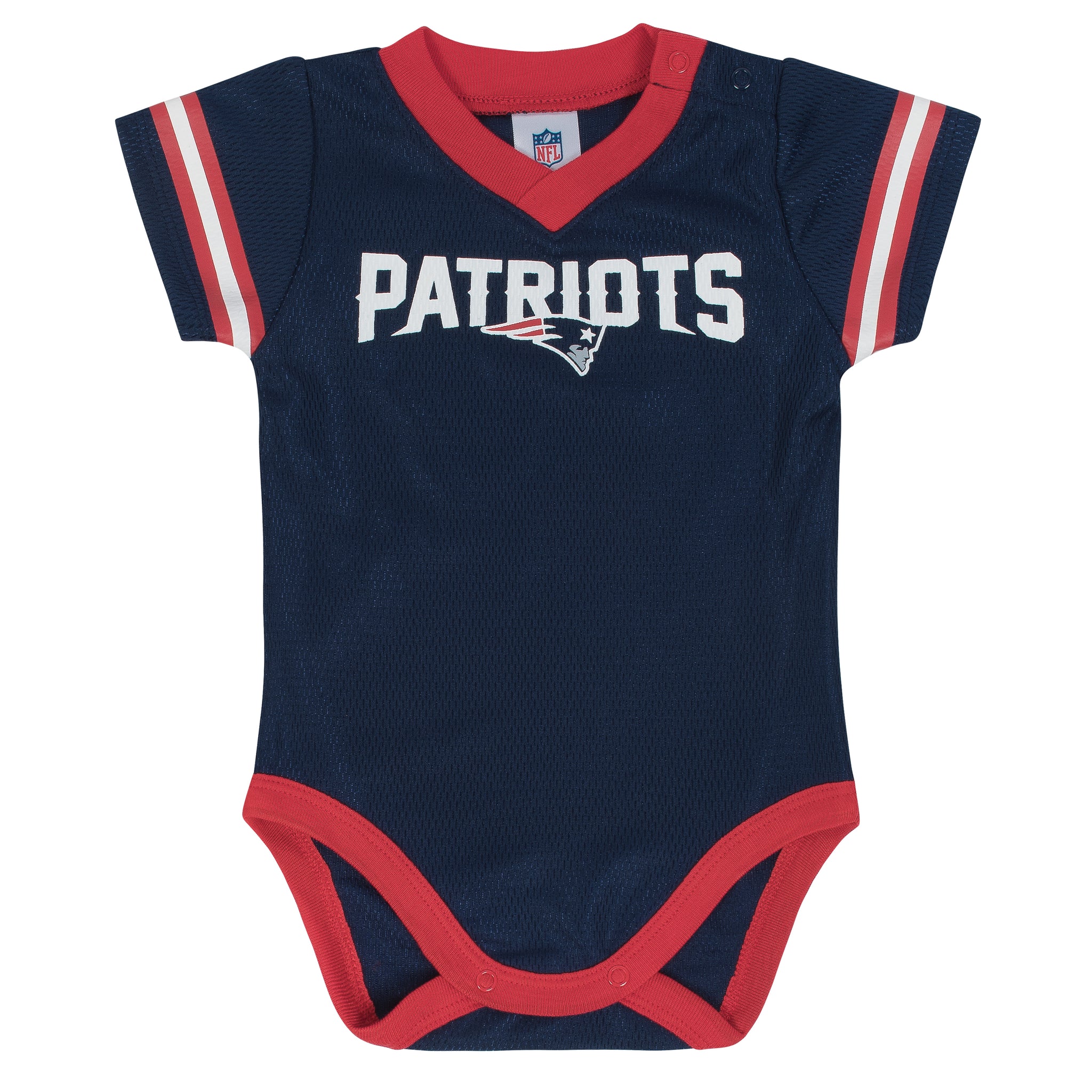 New England Patriots Bodysuit-Gerber Childrenswear Wholesale