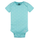 4-Pack Baby Girls Bee Petals Short Sleeve Onesies® Brand Bodysuits-Gerber Childrenswear Wholesale