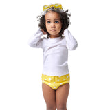 Baby & Toddler Neutral White Rashguard-Gerber Childrenswear Wholesale