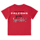 Atlanta Falcons Toddler Girls Short Sleeve Tee-Gerber Childrenswear Wholesale