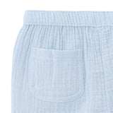 Infant & Toddler Blue Gauze Shorts-Gerber Childrenswear Wholesale