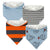 4-Pack Baby Boys Fox Bandana Bibs-Gerber Childrenswear Wholesale