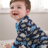 2-Piece Baby Boys Dinosaurs Coverall & Hat Set-Gerber Childrenswear Wholesale