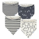 4-Pack Baby Boys Bear Bandana Bibs-Gerber Childrenswear Wholesale