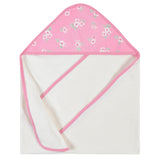 2-Pack Baby Girls Floral Hooded Towels-Gerber Childrenswear Wholesale