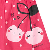 3-Piece Girls Cherry Dots Dress Set-Gerber Childrenswear Wholesale