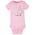 3-Pack Baby Girls Love Short Sleeve Onesies® Brand Bodysuits-Gerber Childrenswear Wholesale