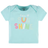 4-Piece Baby Girls Dots Of Rainbows Onesies® Bodysuit, Tee, Skort & Pant Set-Gerber Childrenswear Wholesale