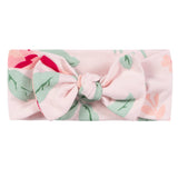 2-Piece Baby Girls Pink Garden Wide Neck Romper & Headband Set-Gerber Childrenswear Wholesale