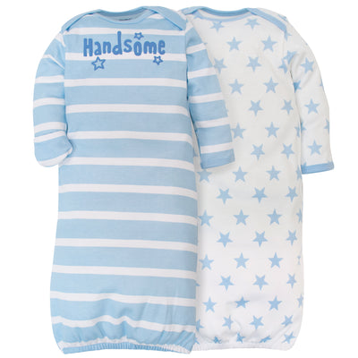 2-pack Boys Cotton Gown-Gerber Childrenswear Wholesale