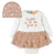 2-Piece Baby Girls Sweet As Pie Skirted Onesies® Bodysuit & Cap-Gerber Childrenswear Wholesale