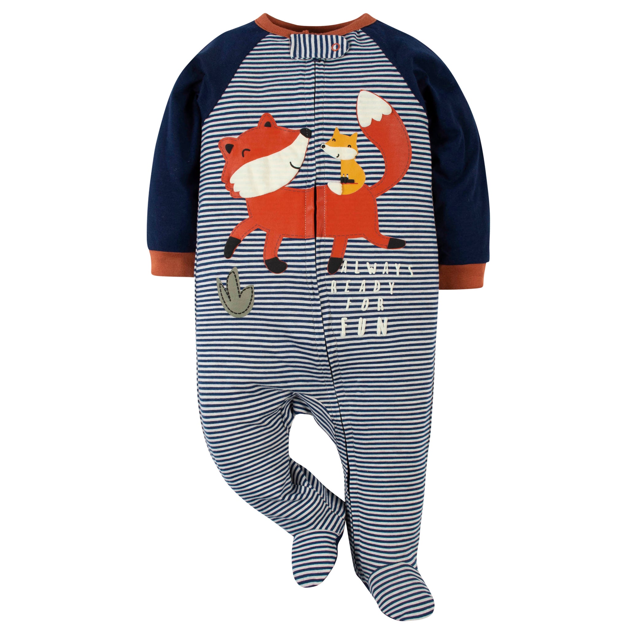 2-Pack Baby Boys Fox Sleep 'N Plays-Gerber Childrenswear Wholesale