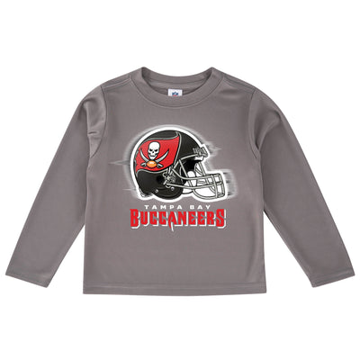 Baby Boys Tampa Bay Buccaneers Long Sleeve Tee Shirt-Gerber Childrenswear Wholesale