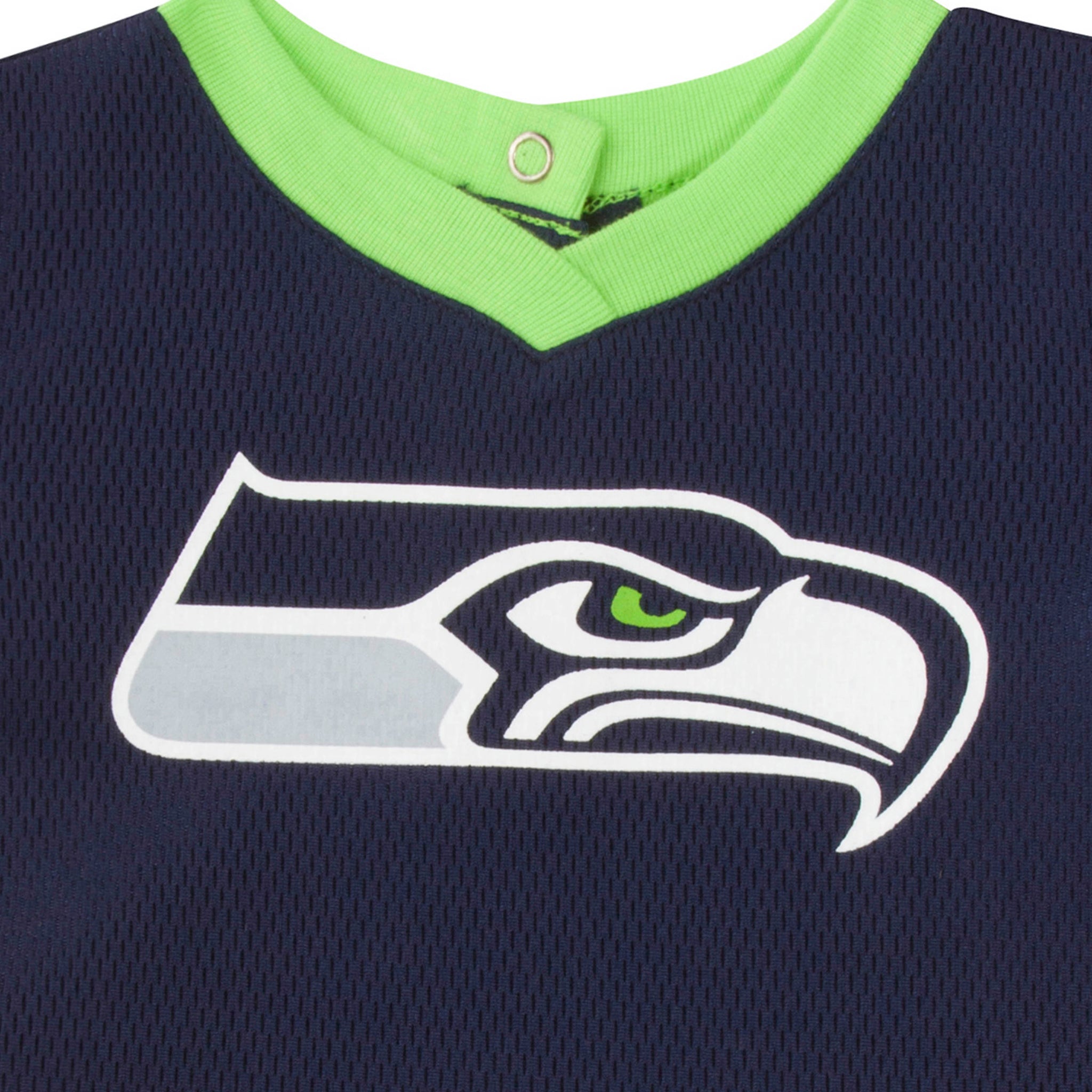 2-Piece Seattle Seahawks Dress and Diaper Cover Set-Gerber Childrenswear Wholesale