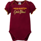 3-Pack Baby Girls Washington Short Sleeve Bodysuits-Gerber Childrenswear Wholesale