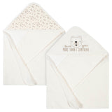 2-Pack Organic Baby Boys Bear Terry Hooded Towels-Gerber Childrenswear Wholesale